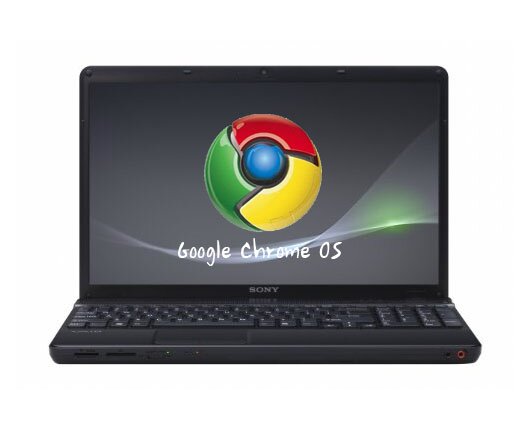 google chrome os laptop. Sony VAIO with Google Chrome