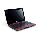 Acer Aspire One AOD257 Netbook Burgundy Red 03